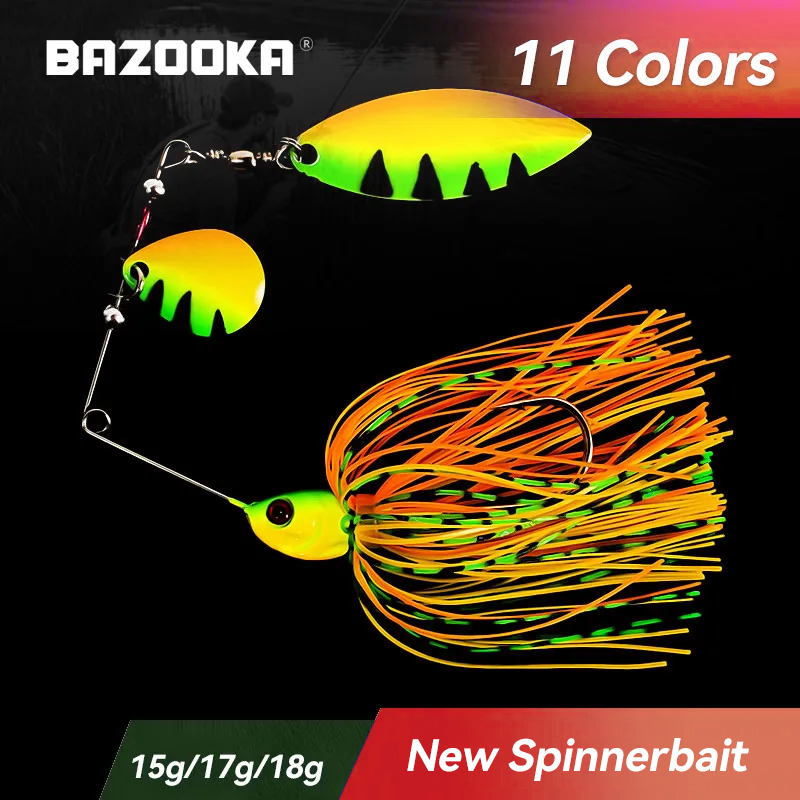 바주카포 15g 18g 스피너베이트 낚시 루어 와이어  - Fishing Lure Jerkbait 리뷰 및 가격