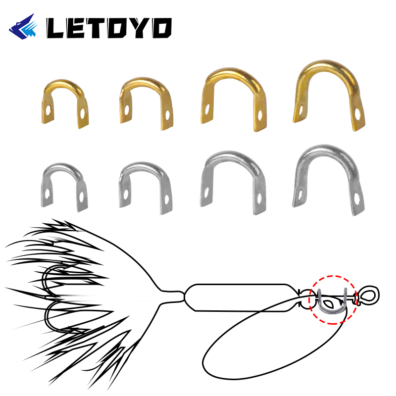 LETOYO 100pcs 접힌 Clevises 숟가락  - Fishing Lure Spoon 리뷰 및 가격