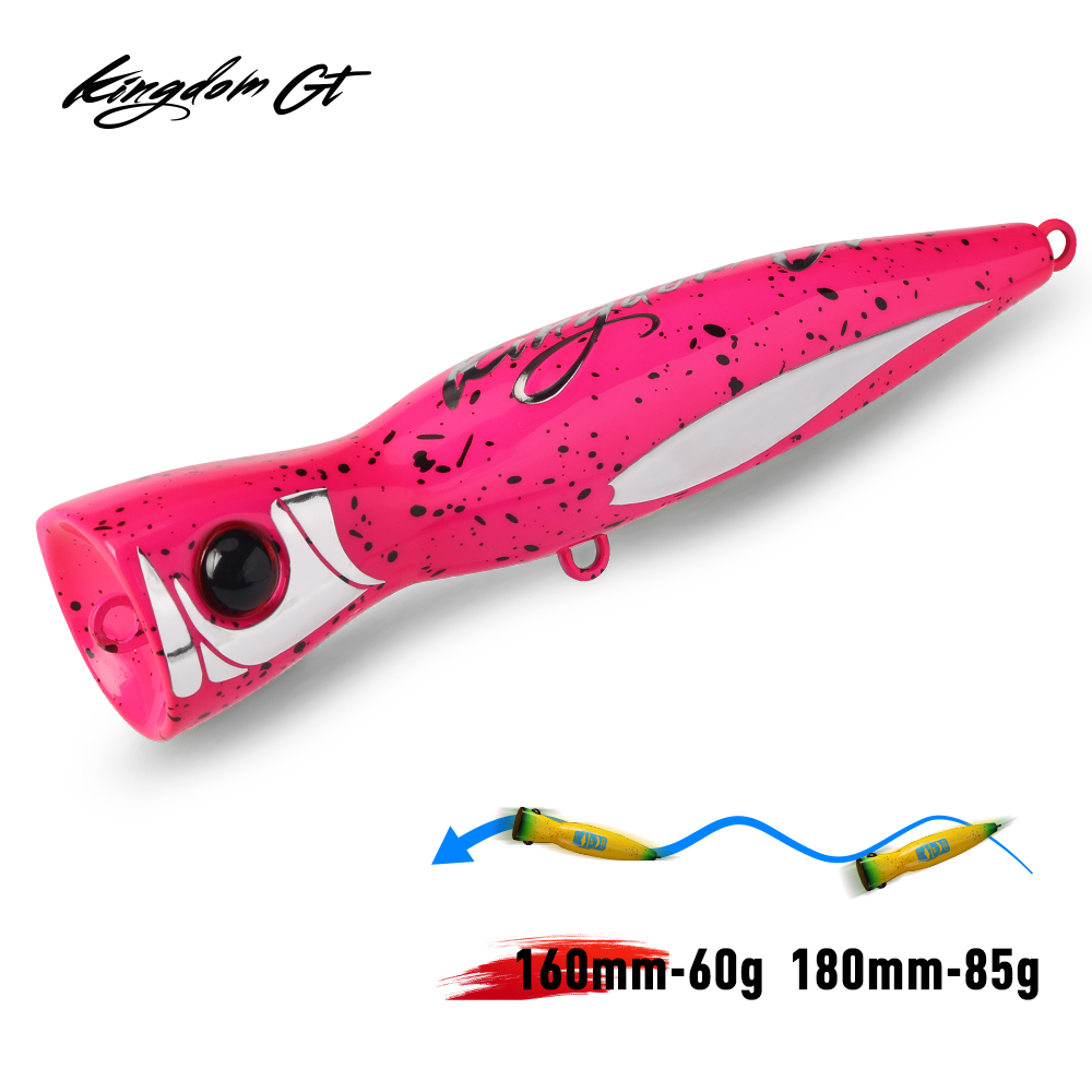 킹덤 GT 탑워터 포퍼 낚시 루어 60g 85g 160 - Fishing Lure Buzzbait 리뷰 및 가격