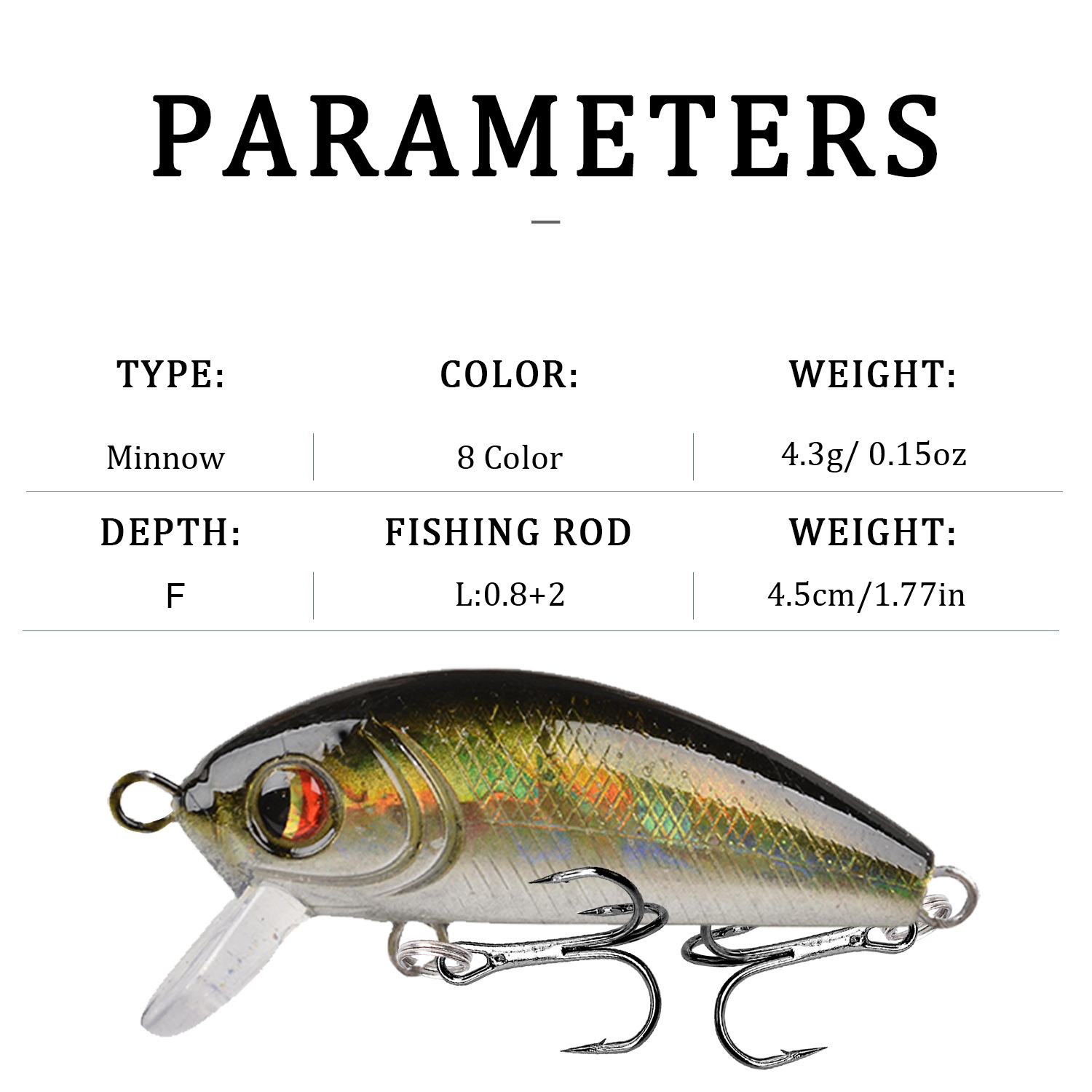 일본 인기 모델 미노우 낚시 미끼, 플로팅 저크베이트, - Fishing Lure Jerkbait 리뷰 및 가격